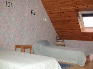 Argol - Maison � Argol - Grande chambre avec 2 lits de 90