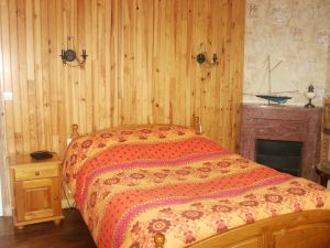 Camaret - Maison Centre Ville - Chambre avec grand lit