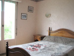 Telgruc - Maison de Kerthomas - Chambre avec lit 2 places au RdC