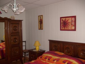 Crozon - Maison � Landaoudec - Grande chambre avec lit 2 places